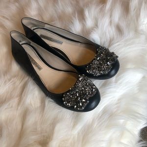 Vera Wang Lavender Ballet Flats S 7